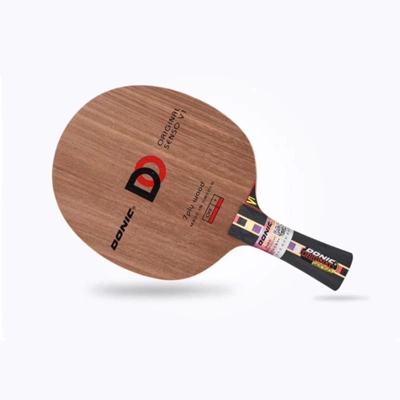 شفرة تنس الطاولة دونيك الأصلية senso V1 V2 ovtcharov هجوم سريع مع حلقة مضرب شفرة بينج بونج الشاملة