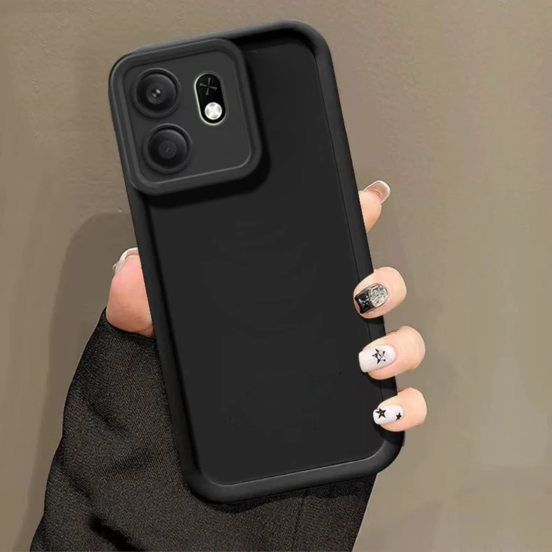 Ultra Thin Finger Matte Case for itel A100C Silicone TPU Cover for Alcatel 3X 2019