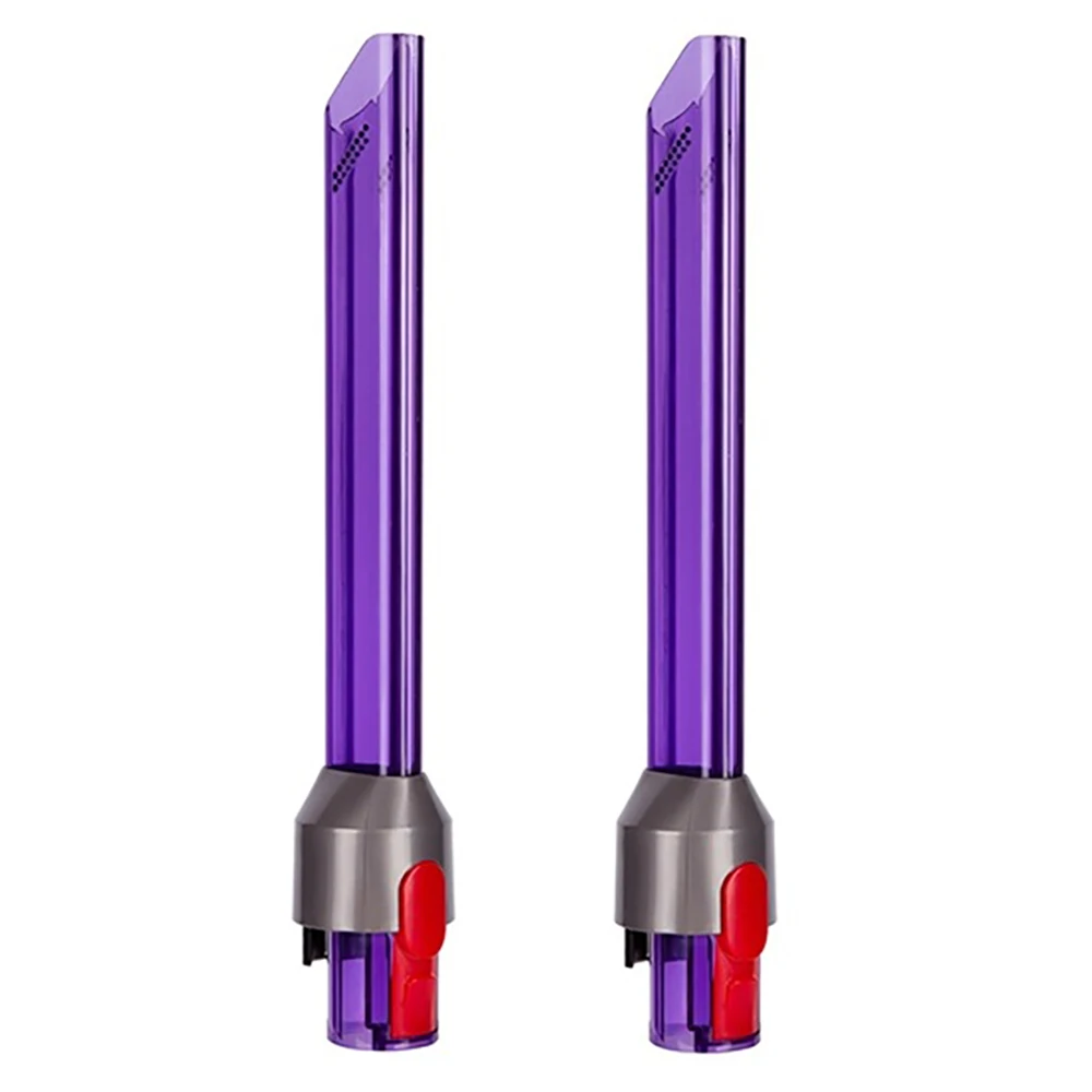 

2Pcs Crevice Tool Nozzle Brush with LED Lights Quick Release for Dyson V7 V8 V10 V11 Cordless Vacuum Cleaner Parts