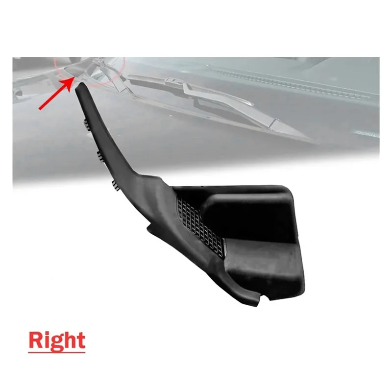 55112951AC 55112952AC A16P-الجبهة الزجاج الأمامي التفاف الزاوية ممسحة الجانب غطاء الكسوة ممسحة منحرف ل جراند شيروكي 2016-2022