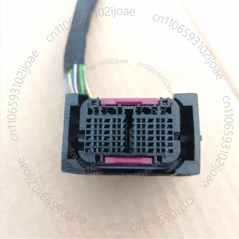 9302477-01 TE 1-2208817-1 54 Pin/Way Used Car Computer Board Plug Connector with Short Wire Cable 541054