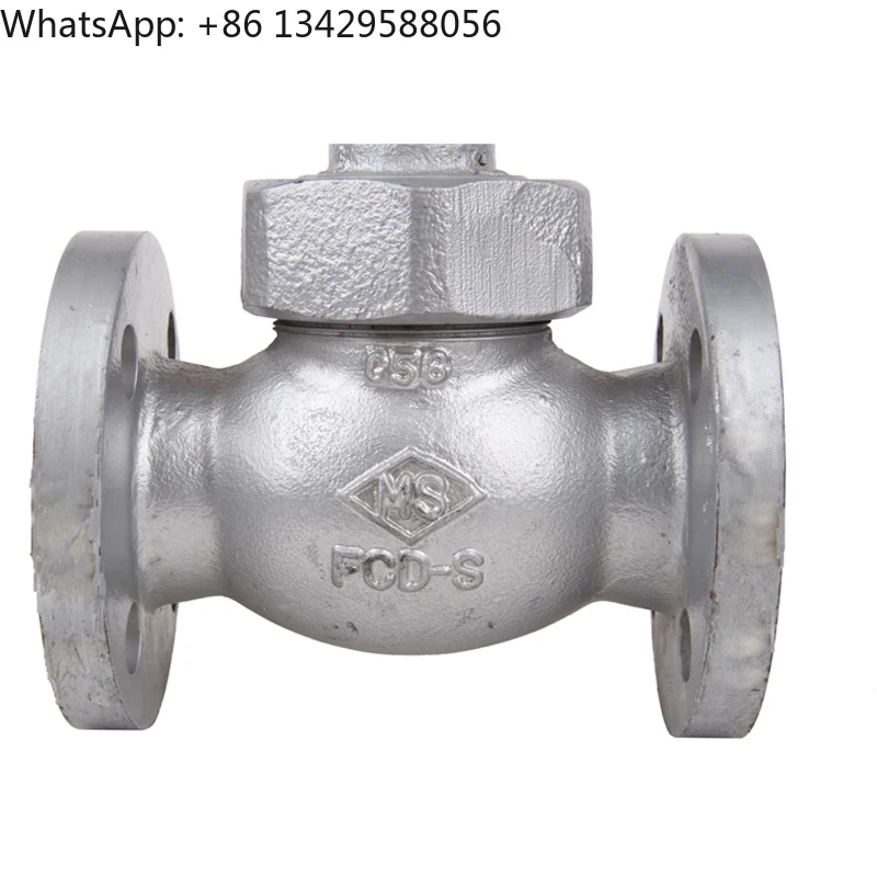 

MS DC407L Ball Valves Ductile Iron JIS20K Flange Swing Type LPG Gas Back High Pressure Check Valve 2" Globe Valves