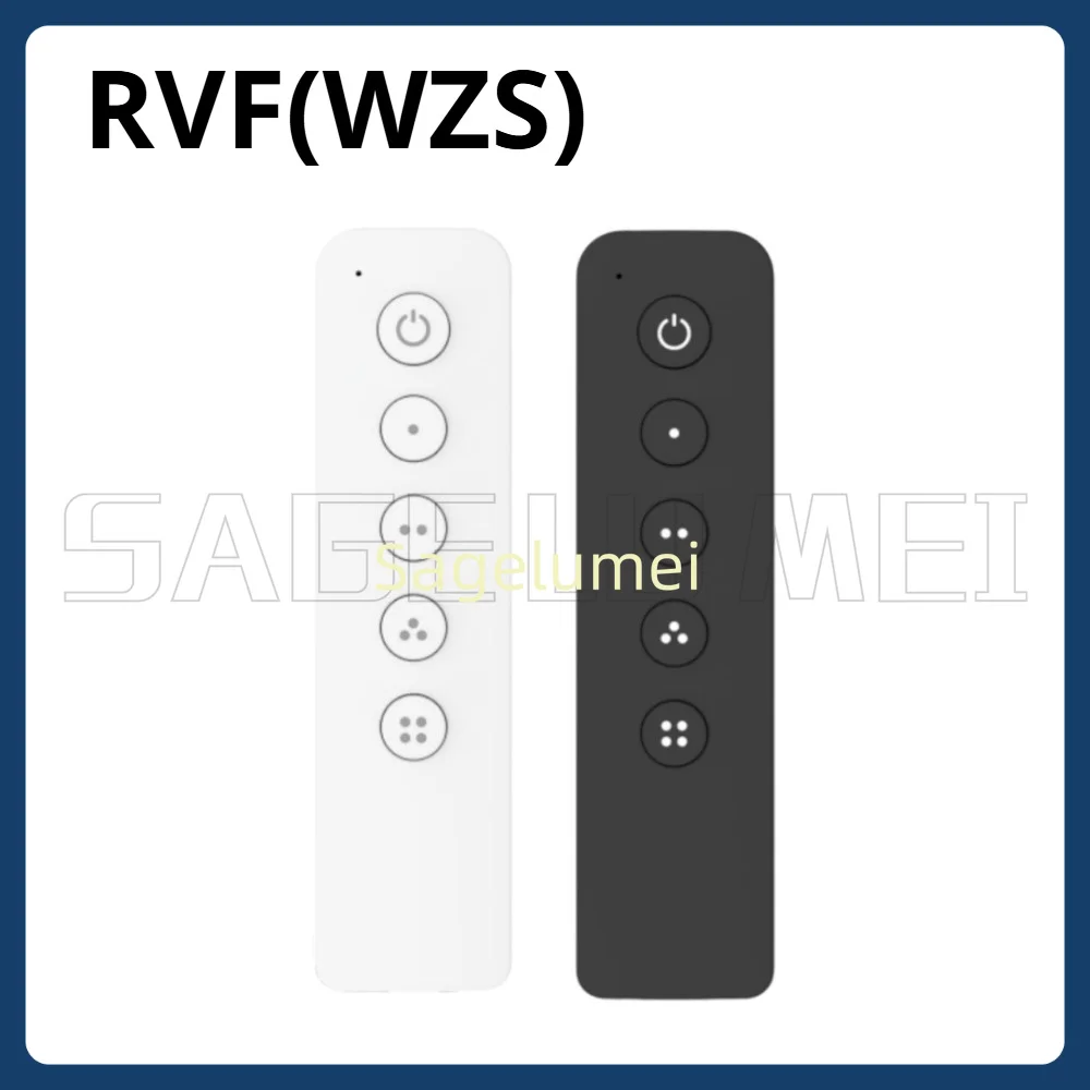 5 Button RGB+CCT Zigbee3.0 Remote Control RVF(WZS)  30M Tuya Smart APP Group control/Scenario linkage mode with indicator light