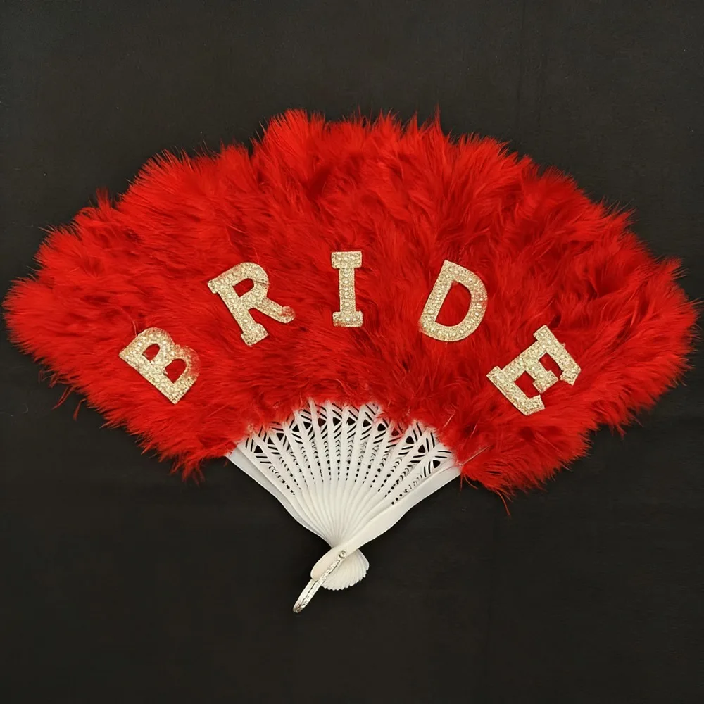 

Elegant Vintage Hand Fan Lace Photography Prop Wedding Party Bride Fan Multicolor Chinese style Hanfu Accessories