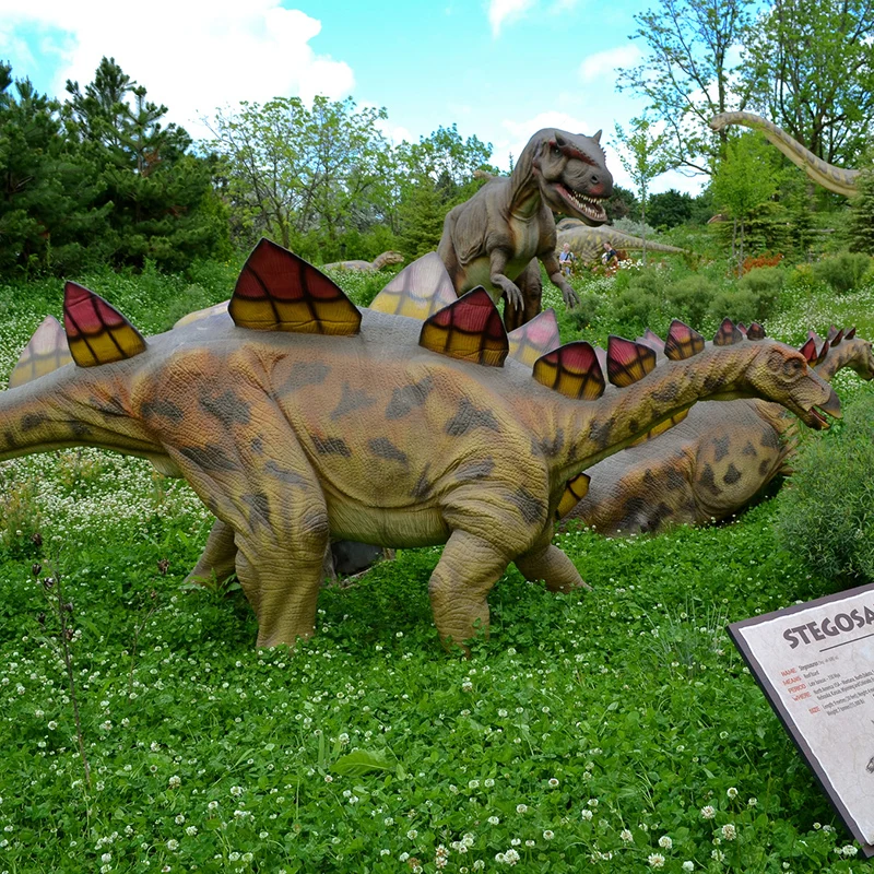 ATV&UTVNew Product Realistic Movement Dinosaur Model with Silica Gel Skin and Roaring Sound DINOSKY