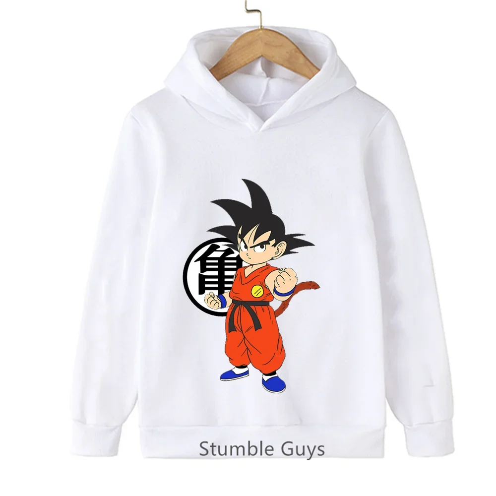 Dragon Ball Goku Anime-Print-Kapuzenpullover, Kinder-Kapuzen-Sweatshirt für Jungen und Mädchen, Unisex, mit Schildkröten-Symbol, langärmeliges Oberteil. – Detail 3