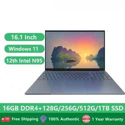 2023 Office Laptop Windows 11 Gaming Cheap Notebooks Netbook 16