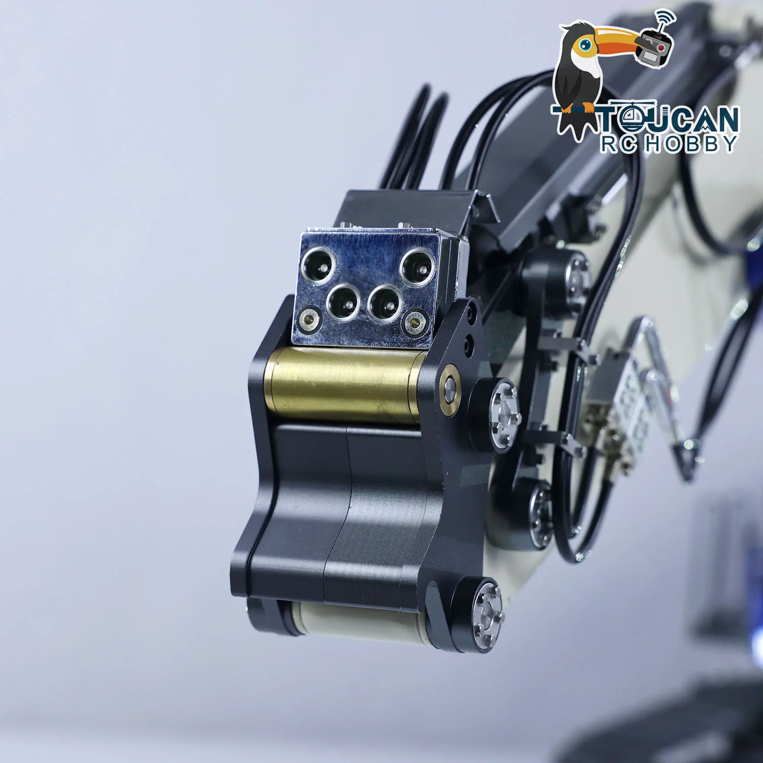 RTR Verbesserte 1/14 Kabolite K970 100S Pro RC Hydraulikbagger Metall Baufahrzeug Bagger LKW Raucheinheit Spielzeug TH23387