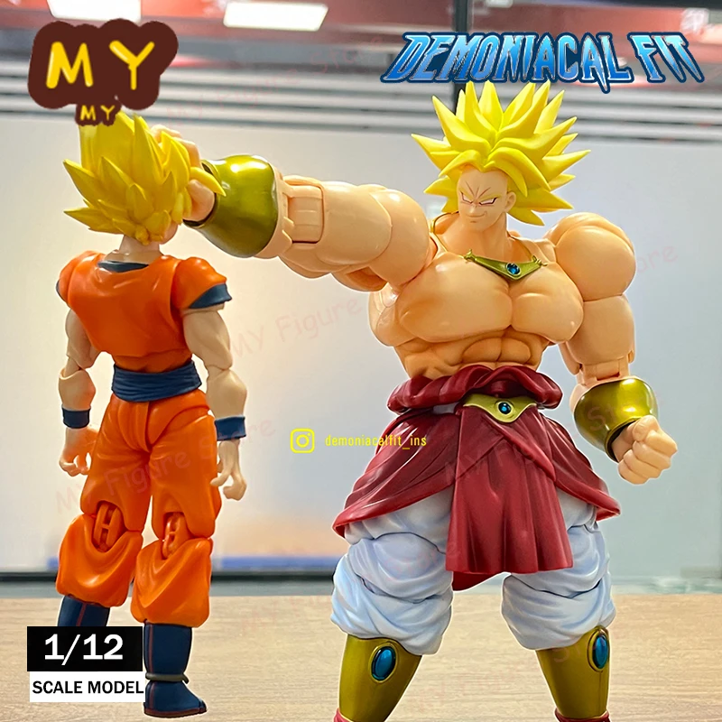 Demoniacal Fit dragon ball Broly Figure Vegetto Legendary Berserker Broly Action Figure Statue DBZ Collection Toy Birthday Gift