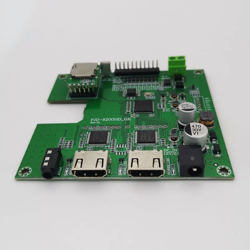 لوحة تشغيل الفيديو MP4 المزدوج HDMI الناتج الاتصالات التسلسلية 1080P فك غرفة آلة بيع اللوحة الأم #2