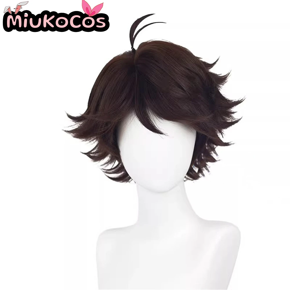 متوفر في المخزون Tōru Oikawa شعر مستعار تأثيري MiukoCosplay أنيمي Haikyu!! تأثيري #6