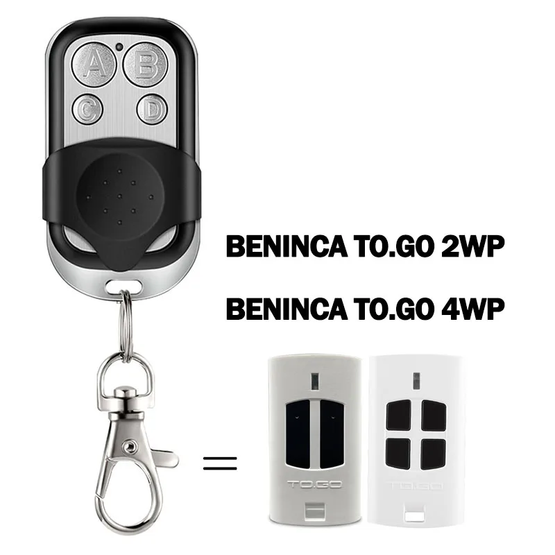 BENINCA TO GO WP 2WP 4WP 2 4 WP Garage Remote Control 433.92MHz Fixed Code Garage Door Opener Duplicator