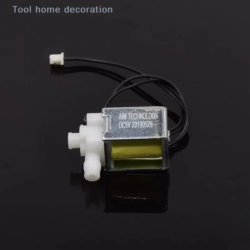 1x DIY DC5V Мини 2-позиционный электромагнитный водяной клапан с микроуправлением, электромагнитный ирригационный клапан