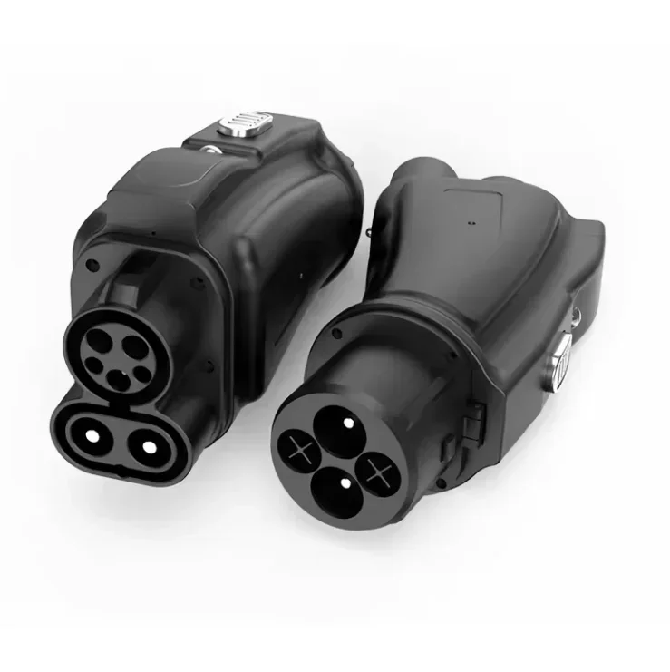 EV 250A DC CCS1-CHAdeMo Adapter New Energy Electric Vehicle DC Fast Charging CCS1-CHAdeMo Adapter