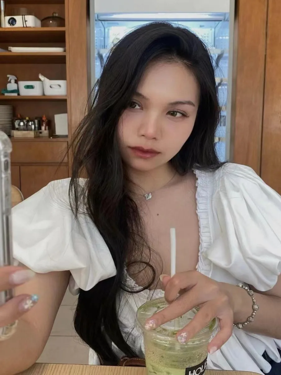 French Sle High Waist ort Sve Low round Ne Ruffle Hem Top Cotton 00% Pure Color ort Dring Sle