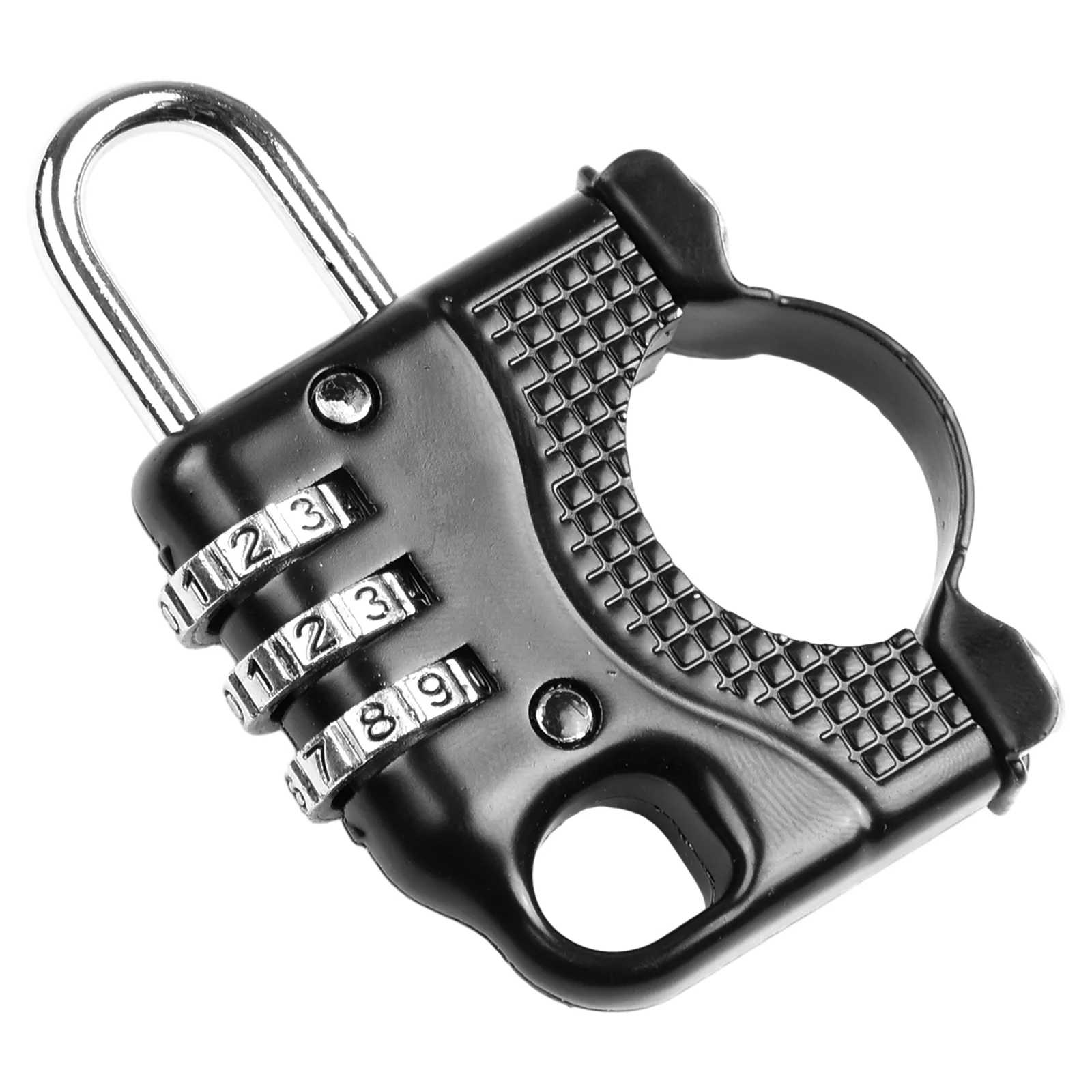 Hex Wrench High Tensile Strength Motorcycle Lock Combination Lock Suitable Handlebar Diameter Tensile Strength