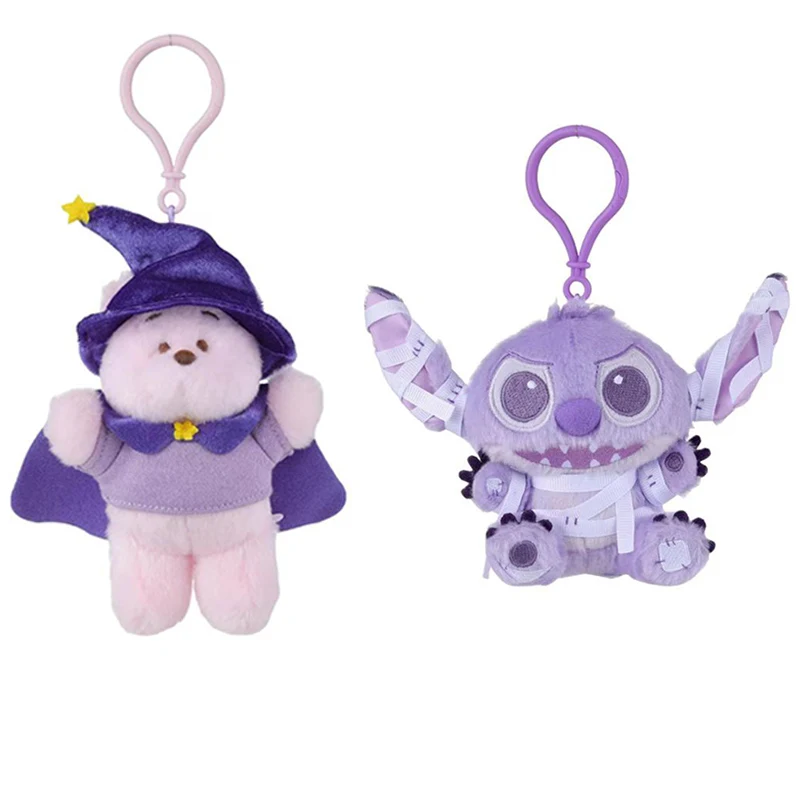 

Miniso натуральный костюм Винни Диснея на Хэллоуин, плюшевая мягкая игрушка, сумка, подвеска, подвеска на Хэллоуин, рождественские подарки