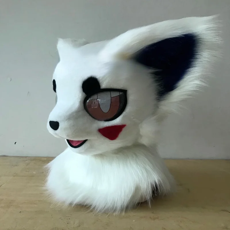 모피 동물의 머리 동물 의상 Fursuit 사용자 정의 만든 전체 의상 성능 및 대규모 이벤트 성능 의상