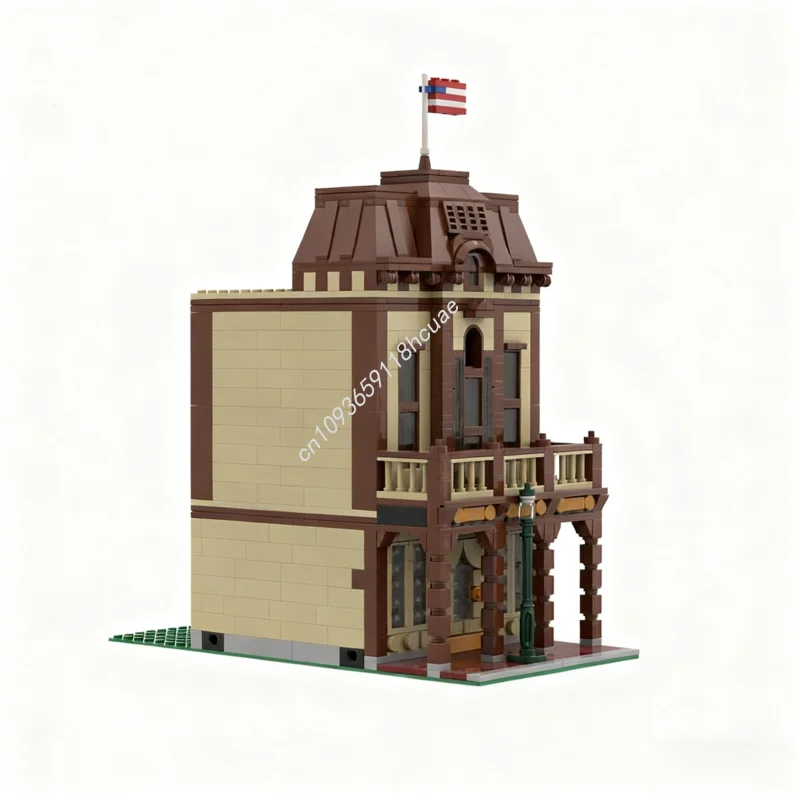 8121 個 MOC ブロック 3 モジュール式建物モデルブロックおもちゃ DIY クリエイティブ建築クラフト子供クリスマスギフト