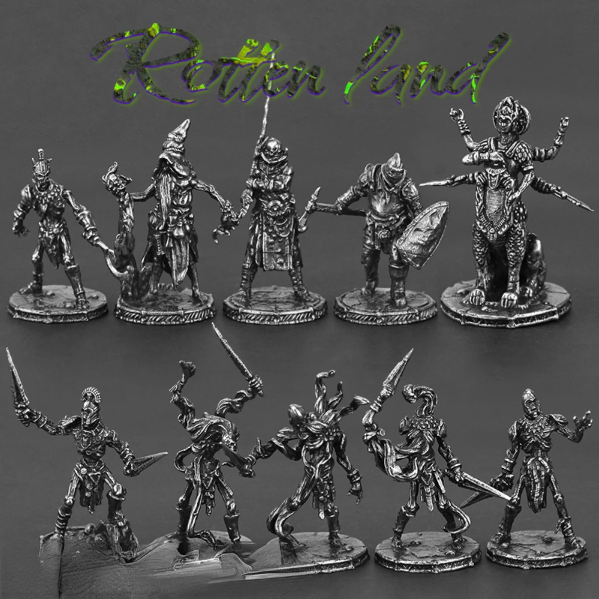 Bronze Metal Bone Charmer Warrior War Soldier Model Handmade Toys Table Game Decoration Male Gift Figure Statue Home Decoration