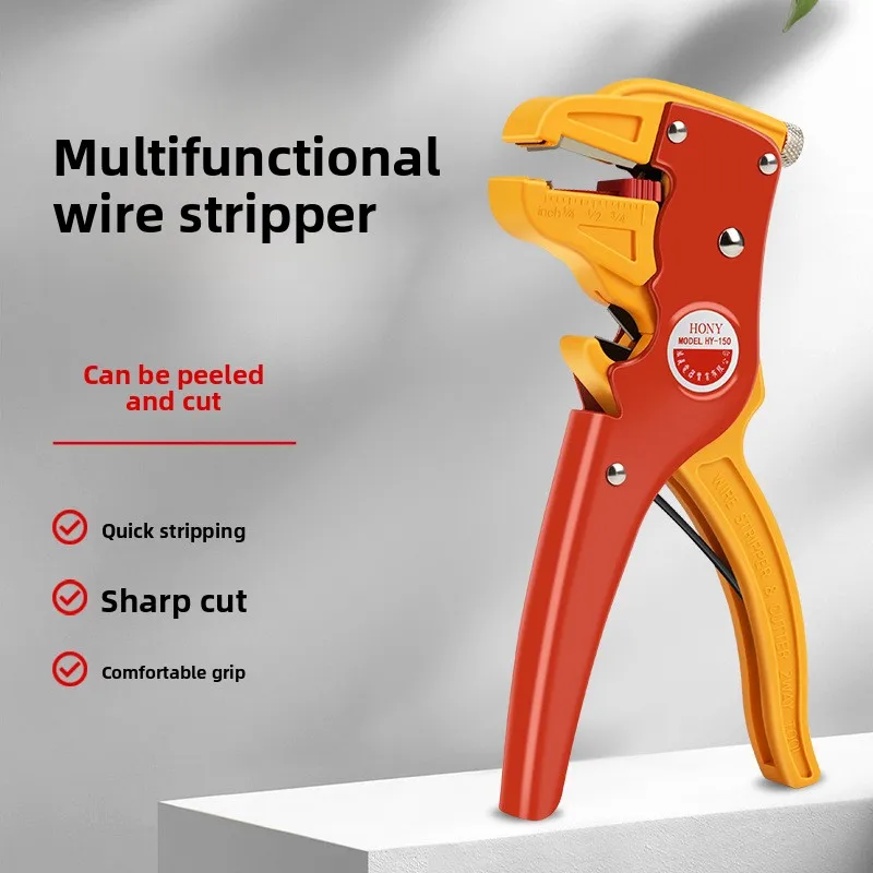 Multifunctional Duck Mouth Wire Stripper Eagle Beak Cable Peeler Electrician Wiring Hand Tool