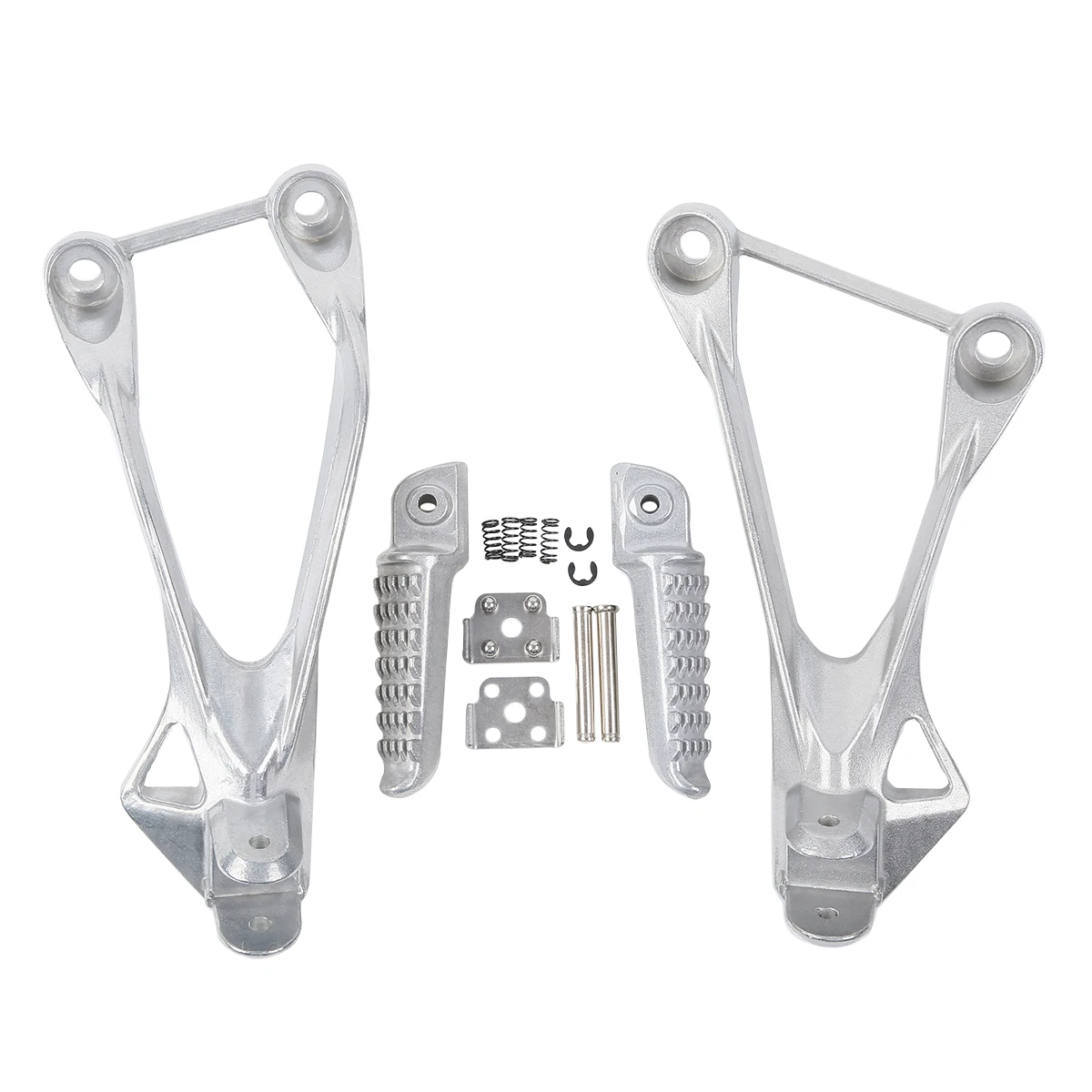 Customizable Motorcycle Rear Footrest Foot Pegs For KAWASAKI Ninja ZX6R 2005-2008 2006 ZX636 2005-2006