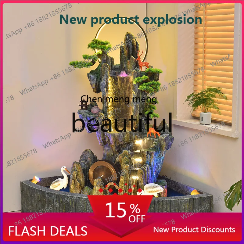 Z Rockery fountain ornament circulating water courtyard decoration fish pond water system landscape garden landscaping arrangem