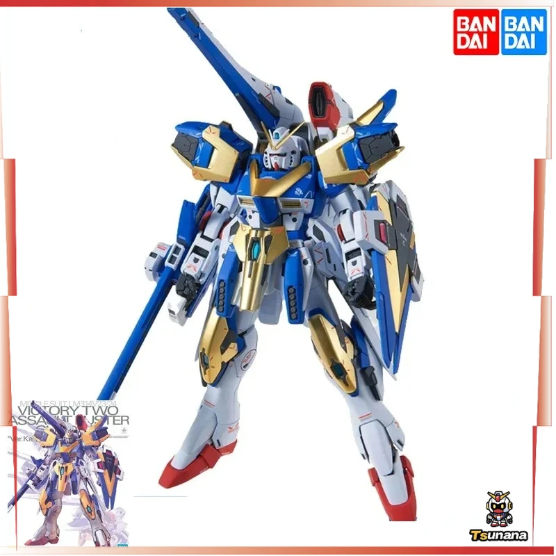 

Gundam BANDAI PB Limit MG 1/100 LM314V23/24 Victory Two Assault Buster Gundam Ver.Ka Assembly Model Kit Action Toy Figures
