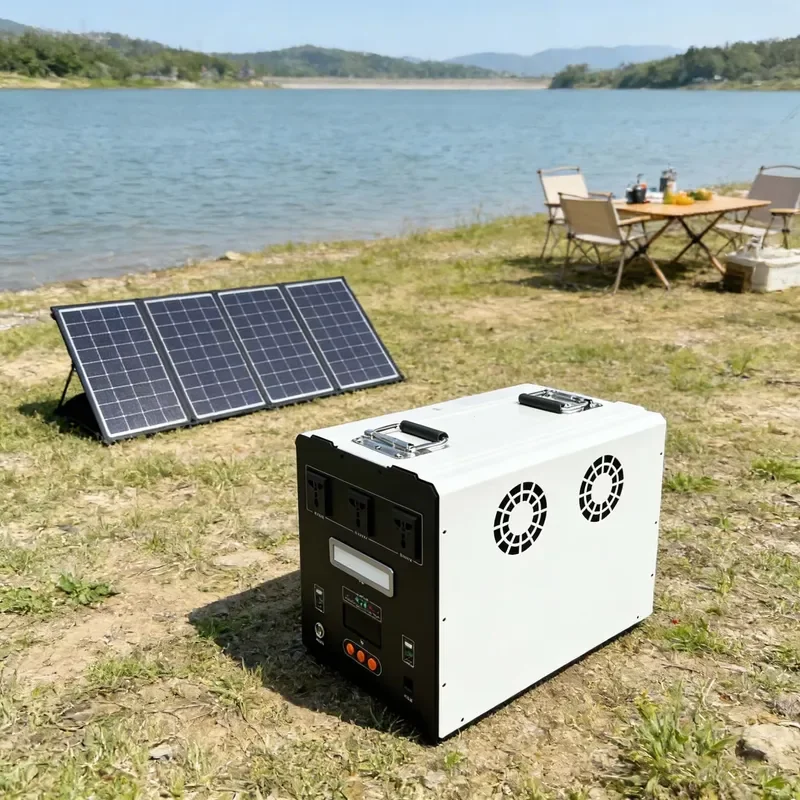 for 1.5-3 kWh Portable RV Charging Station Fast Charging Pure Sine Wave Inverter BMS Solar Power Supply 5