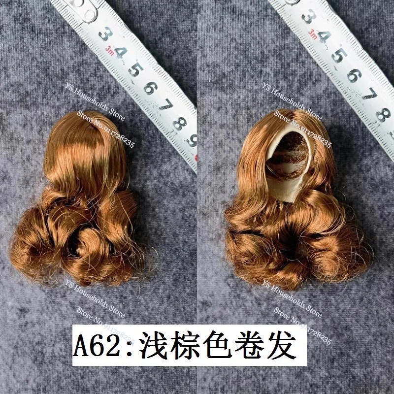 24가지 스타일 YMTOYS GACTOYS 슈퍼 덕 1/6 여성 헤드 스컬프트 교체 가능한 헤어 가발 장난감 액세서리 12인치 액션 피규어 장식용