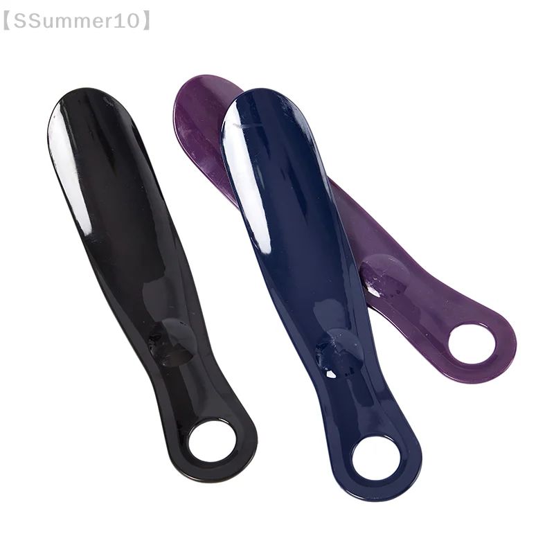 【xxx】1PC Professional Shoehorn Plastic Shoe Horn Spoon Shape Shoehorn Shoe Lifter Tools Flexible Sturdy Slips Lazy Shoe Helper