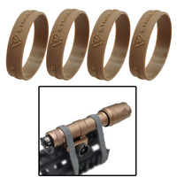 4 Pcs/Lot High Strength Elastic Rubber Ring Hunting Airsoft Rifle Rubber Band For DBAL A2 PEQ15 Flashlight Laser Sight