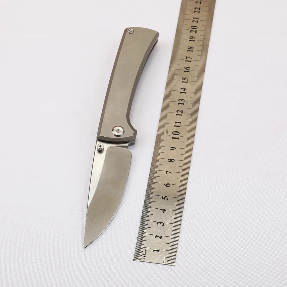 Redeemer Ceramic Bearing Titanium Mark M390 Survival EDC Tool Camp Hunting Outdoor Folding Knife