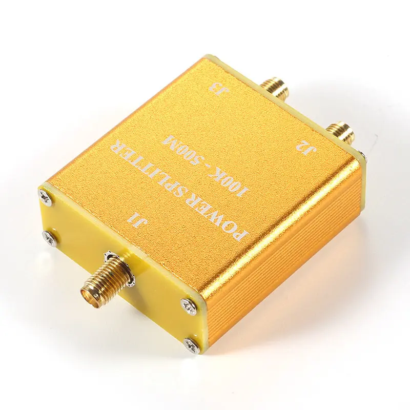 100K-500M Passive Power Splitter 1-in-2, Impedance 50 Ohms, for Combiner/Splitter Wide Frequency Band
