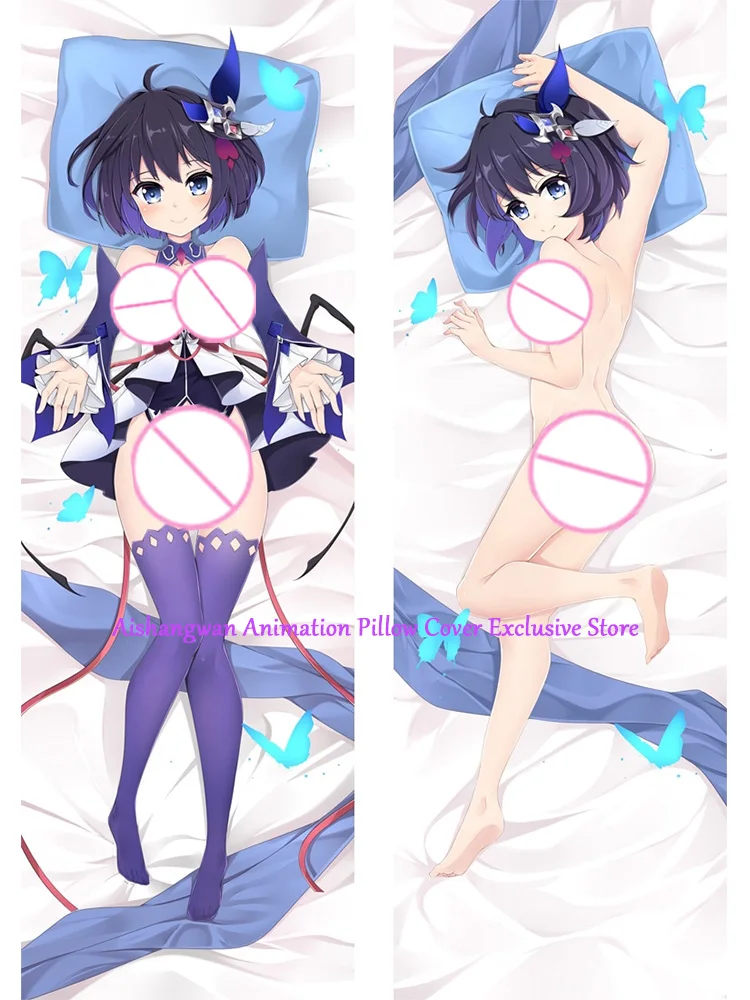 

Dakimakura Anime Pillow Cover Seele Vollerei Double Sided Print 2Way Cushion Bedding Festival Gifts Gifts