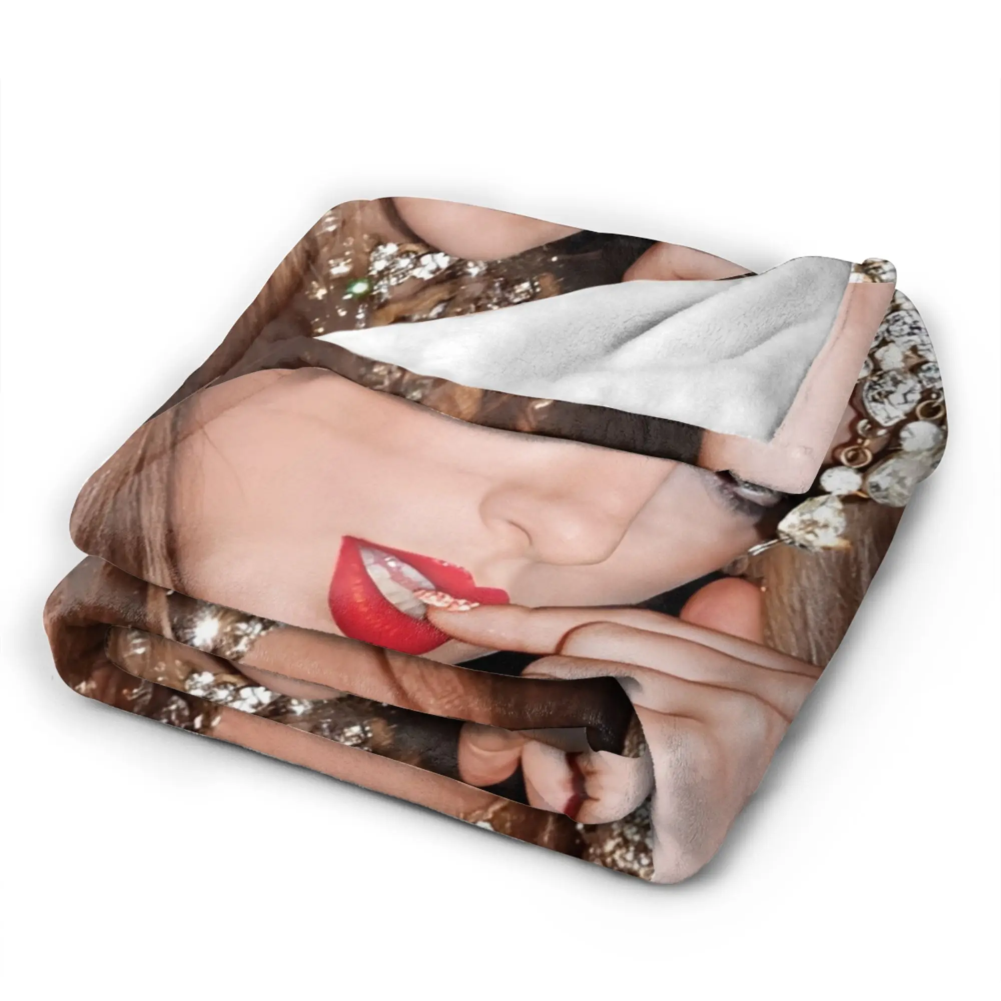 The Life of A Showgirl Album Blankets Quality Warm  Throw Blanket Winter Airplane Travel Couch Bed Funny Bedspread