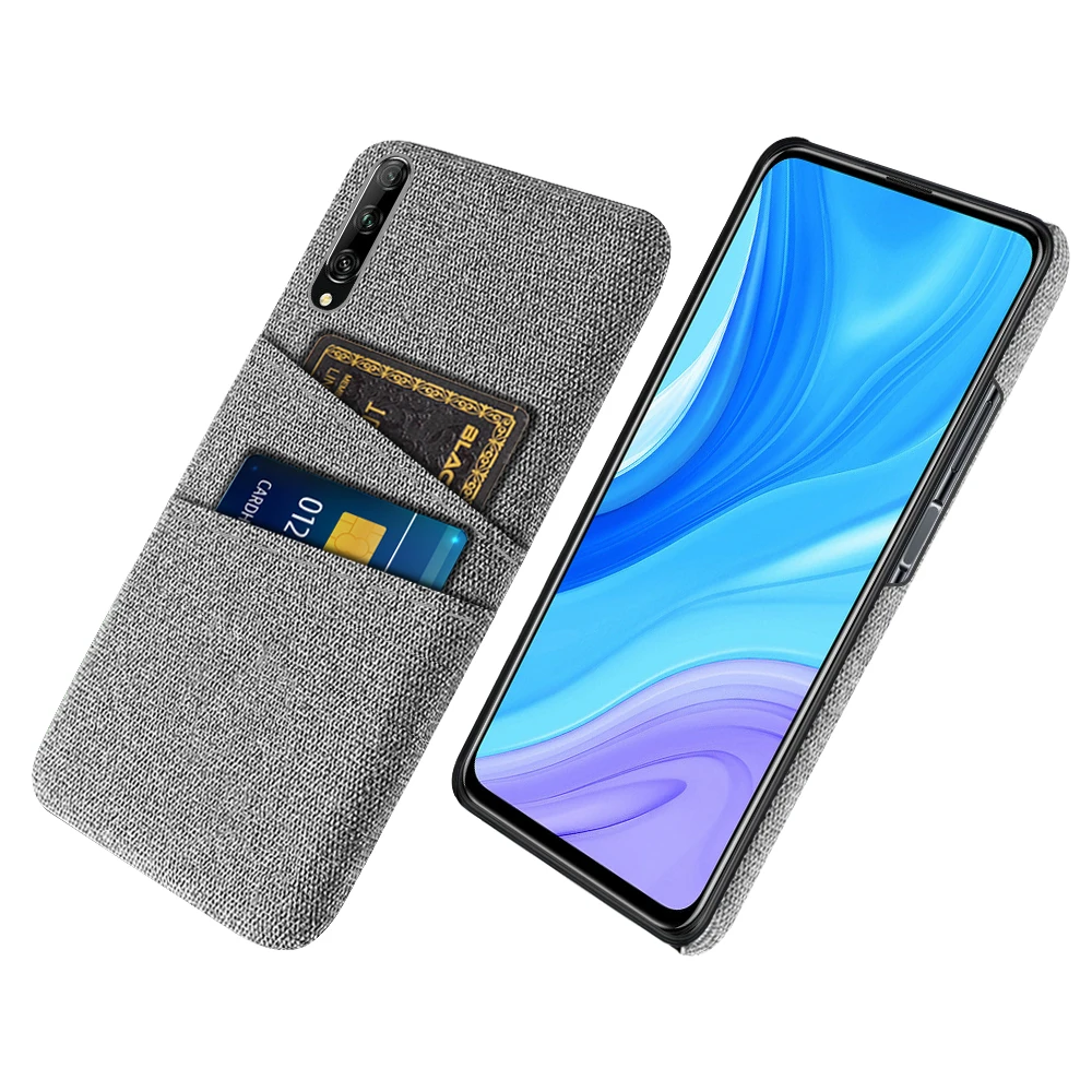 For Huawei Y9S Case Luxury Fabric Dual Card Phone Cover  For Huawei Y9s Y9 s y 9s 2019 6.59\