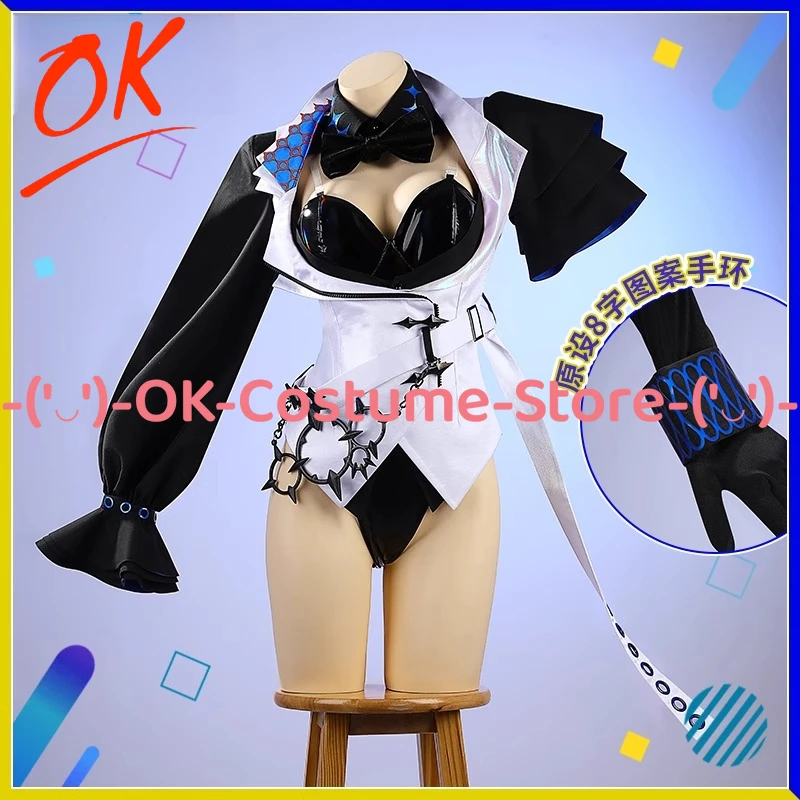 

[Customized Size] NIJISANJI Hoshirube Sho Cosplay Costume Transsexual BunnyGirl MV Anime Character Outfit Carnival Party Uniform