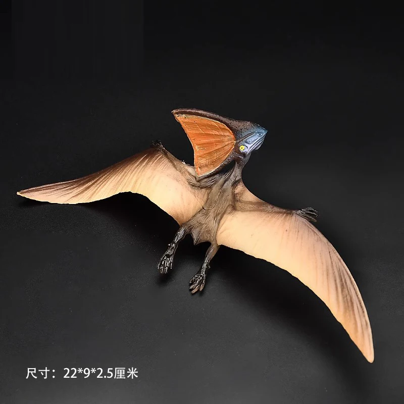 Pterodactyl Figures Realistic Flying Dinosaur Pteranodon Dino Toys Pterosaur Model Toys Cake Toppers Set for Kids