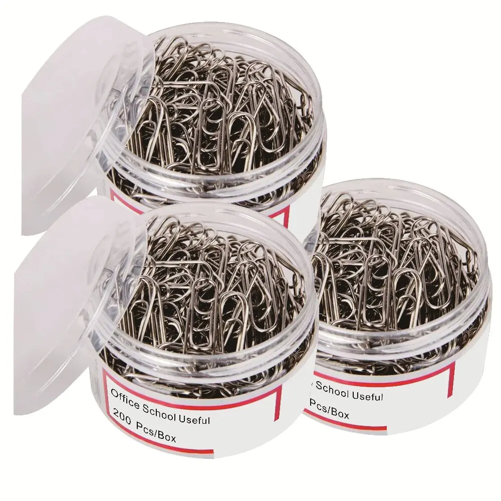 Filing Paper Clip and Data Storage  Metal Material Stationery School Office Supplies Bookmark Clip Data Fixing Pin