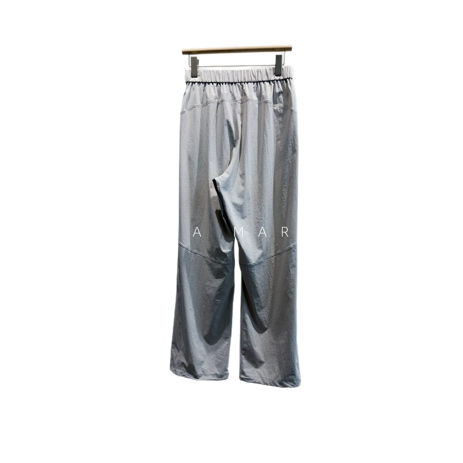 Ladies' 4-Way Stretch Lightweight Quick Dry Trousers, High Waist Straight Pants, Casual Slim Fit Long Pants