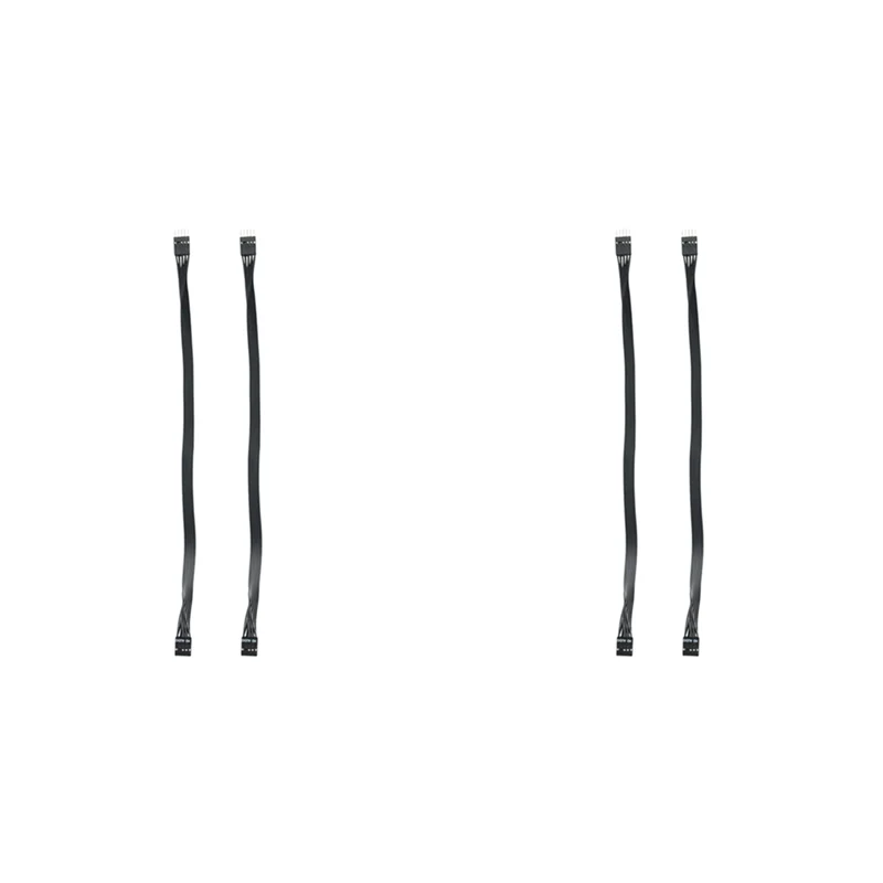 B24B 4Pcs Motherboard HD Audio 9Pin Male To Female Extension Cable For PC DIY Black 30CM