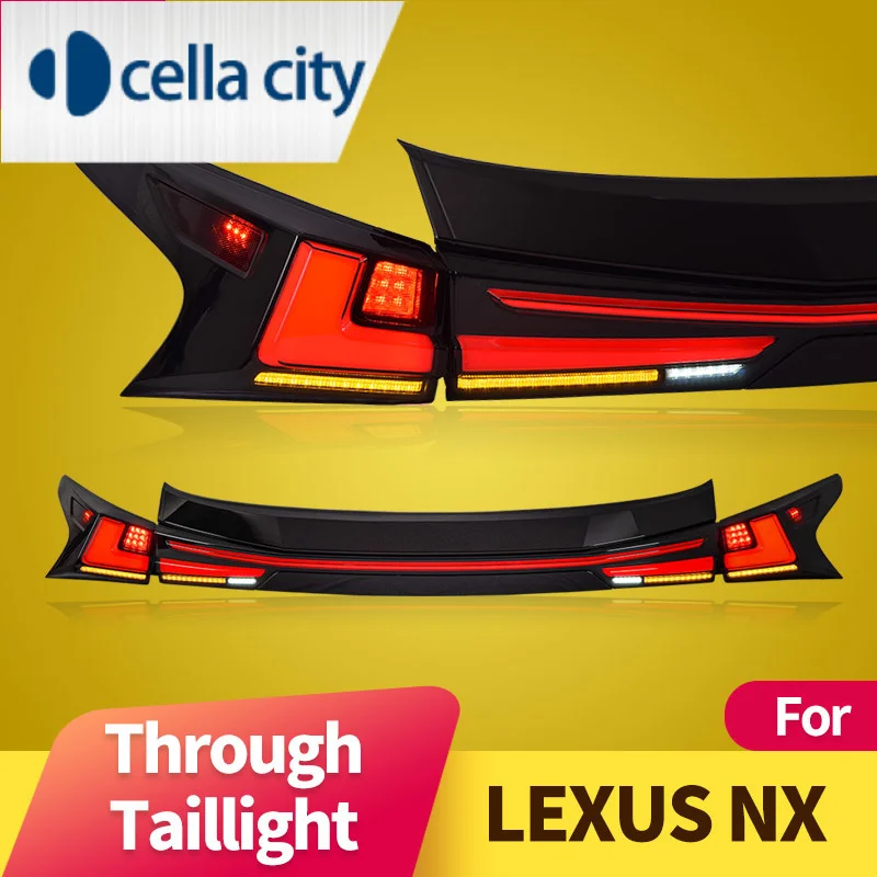 

Suitable for Lexus NX car tail light assembly 2014-2022 Lexus NX200 NX300 modified LED tail light assembly