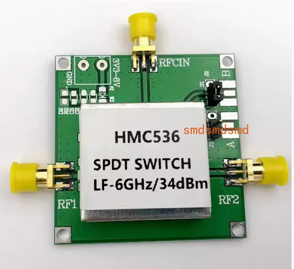 

1pc HMC536 DC to 6 GHz GaAs MMIC T/R switch power+34 dBm RF switch