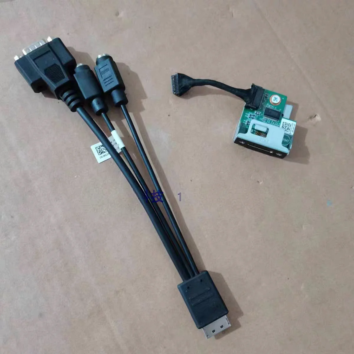 For Dell 3000 7090 7000MFF PS/2 Serial Cable KG2HH Module Kit 9X2XJ