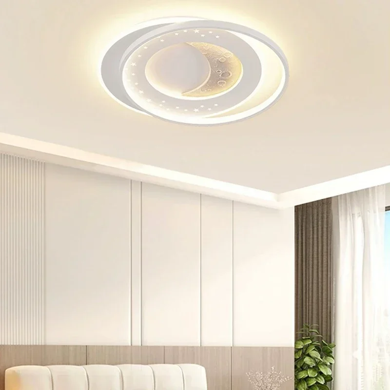 LED Modern Ceiling Chandelier For Bedroom Living Dining Room Study Aisle Indoor Home Appliance Ceiling Light Fixtures Home Decor