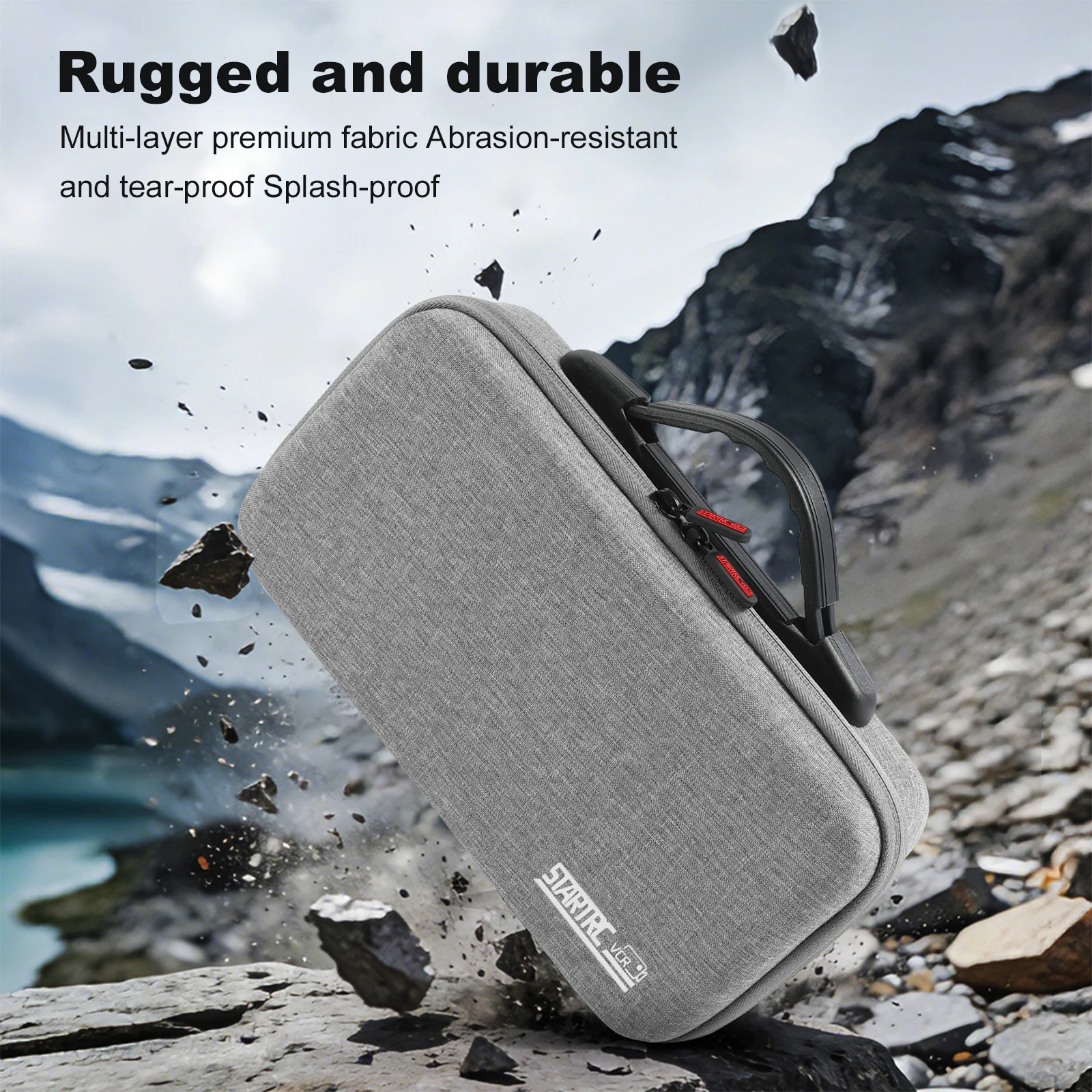 Protective Case for GoPro MAX 2 Accessories Camera Organizer Bag for GoPro Max2 Dual Battery Charger Extension Pole