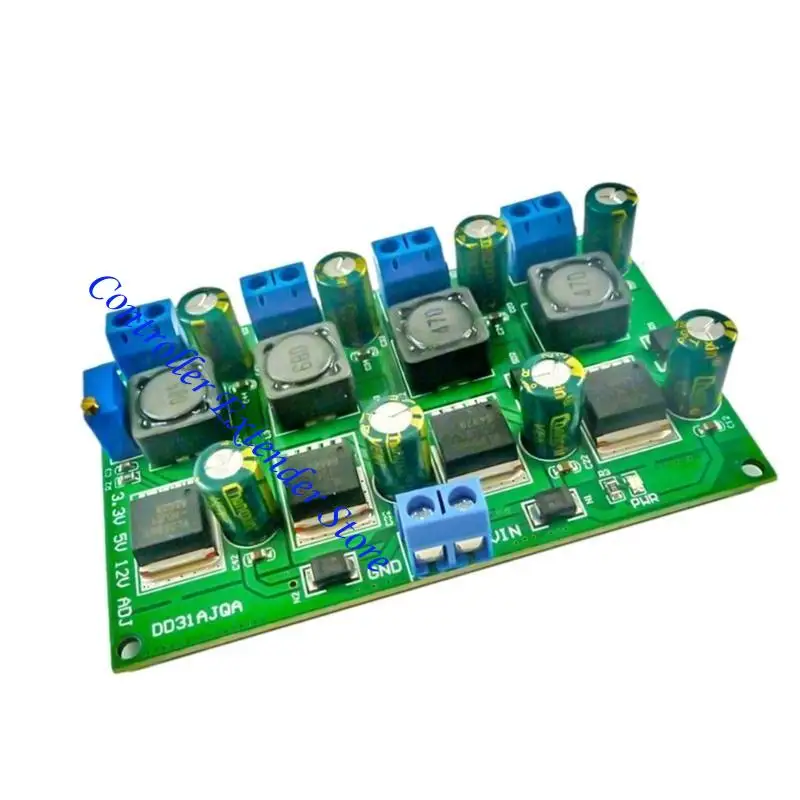 

N84B 3A Multiple Channel Step Down Power Supply Module 3.3V 5V 12V Adjustable Output