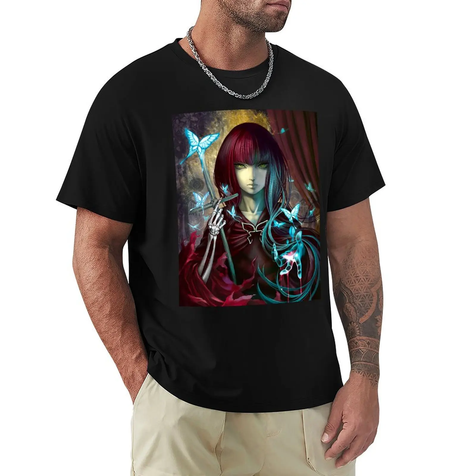 Camiseta Morgana (A Casa em Fata Morgana) Camiseta casual para trabalho e lazer