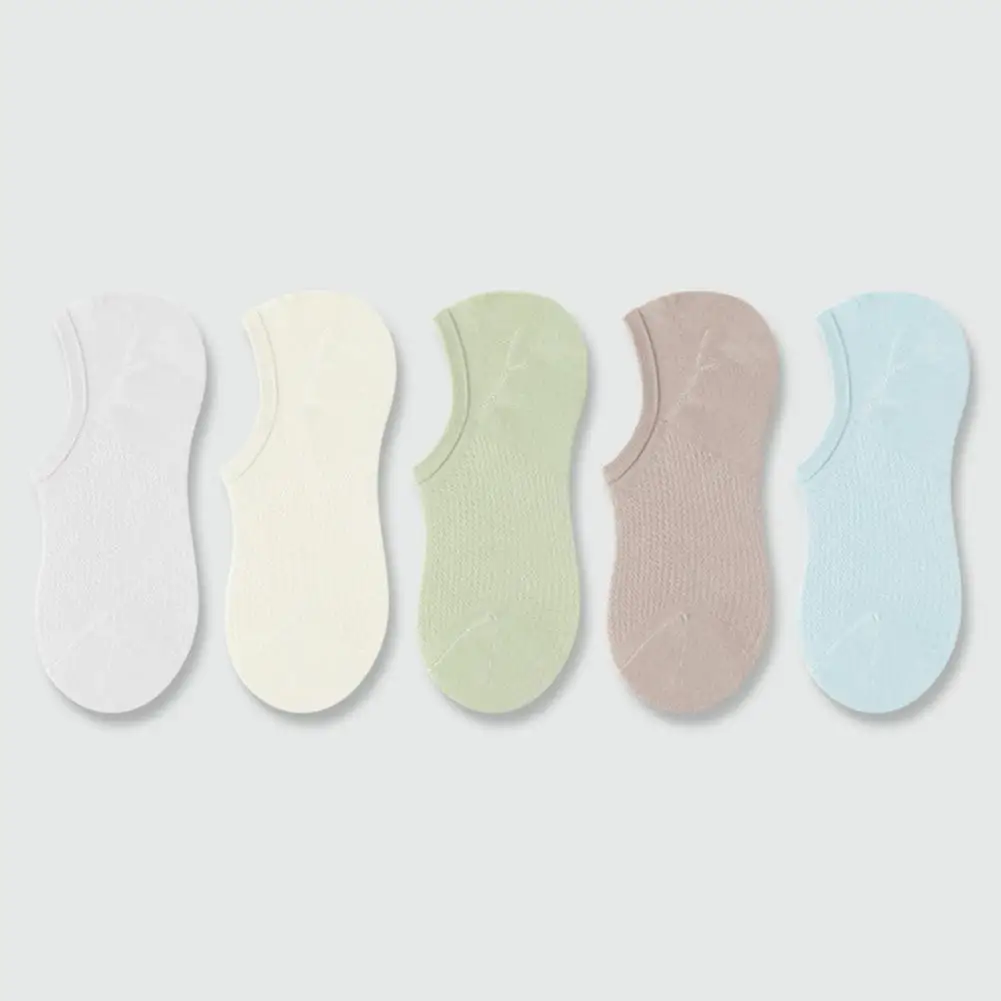 Silicone Non-slip Socks High Elasticity Women's Summer Socks Breathable Mesh Anti-slip Sweat Absorption for Home Sports Boating